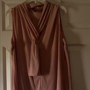 Bous pink  tifane  y grey Xl Sleeveless Blush Pink